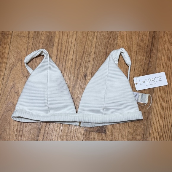 L*Space Echo Chic Off The Grid Nina Top Cream D-Cup - Picture 5 of 6